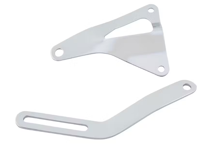 Ford 289-302 Chrome Alternator Brackets.